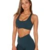 Elite Eleven Cross Over Sports Bra - Deep Forest 1 Elite Eleven Cross Over Sports Bra - Deep Forest -Elite Eleven CROSS.SUM .1 120of197
