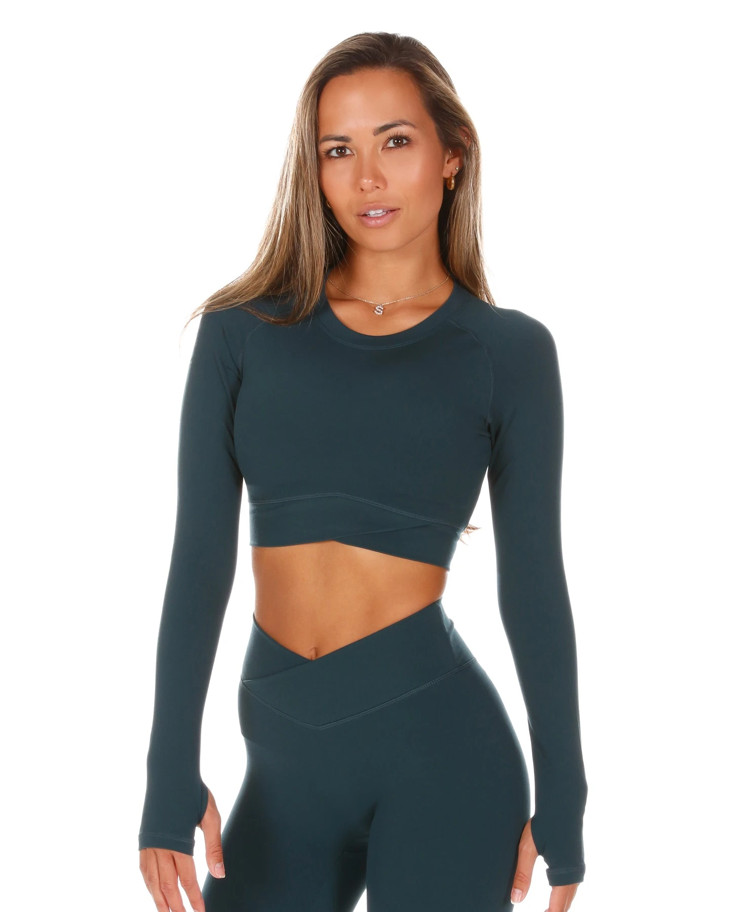 Elite Eleven Cross Over Long Sleeve - Deep Forest 3 Elite Eleven Cross Over Long Sleeve - Deep Forest