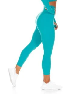 Elite Eleven 7/8 Cross Over Leggings - Teal 8 Elite Eleven 7/8 Cross Over Leggings - Teal -Elite Eleven CROSS.SUM .1 21of197