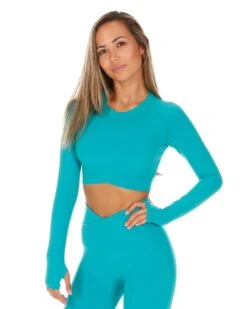 Elite Eleven Cross Over Long Sleeve - Teal 9 Elite Eleven Cross Over Long Sleeve - Teal -Elite Eleven CROSS.SUM .1 24of197