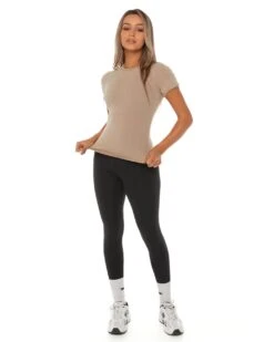 Elite Eleven Charm Tee - Washed Brown 11 Elite Eleven Charm Tee - Washed Brown -Elite Eleven Cargoecom 29859