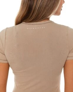 Elite Eleven Charm Tee - Washed Brown 10 Elite Eleven Charm Tee - Washed Brown -Elite Eleven Cargoecom 29878