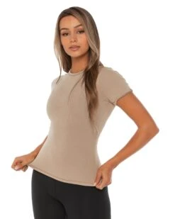Elite Eleven Charm Tee - Washed Brown 9 Elite Eleven Charm Tee - Washed Brown -Elite Eleven Cargoecom 29887