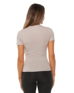Elite Eleven Charm Tee - Taupe -Elite Eleven Cargoecom 30236