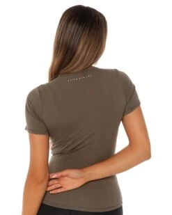 Elite Eleven Charm Tee - Khaki -Elite Eleven Cargoecom 30325