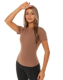 Elite Eleven Charm Tee - Brown 9 Elite Eleven Charm Tee - Brown -Elite Eleven Cargoecom 30393