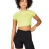 Elite Eleven Elite Crop Tee - Lime 2 Elite Eleven Elite Crop Tee - Lime -Elite Eleven DECECOM2357431