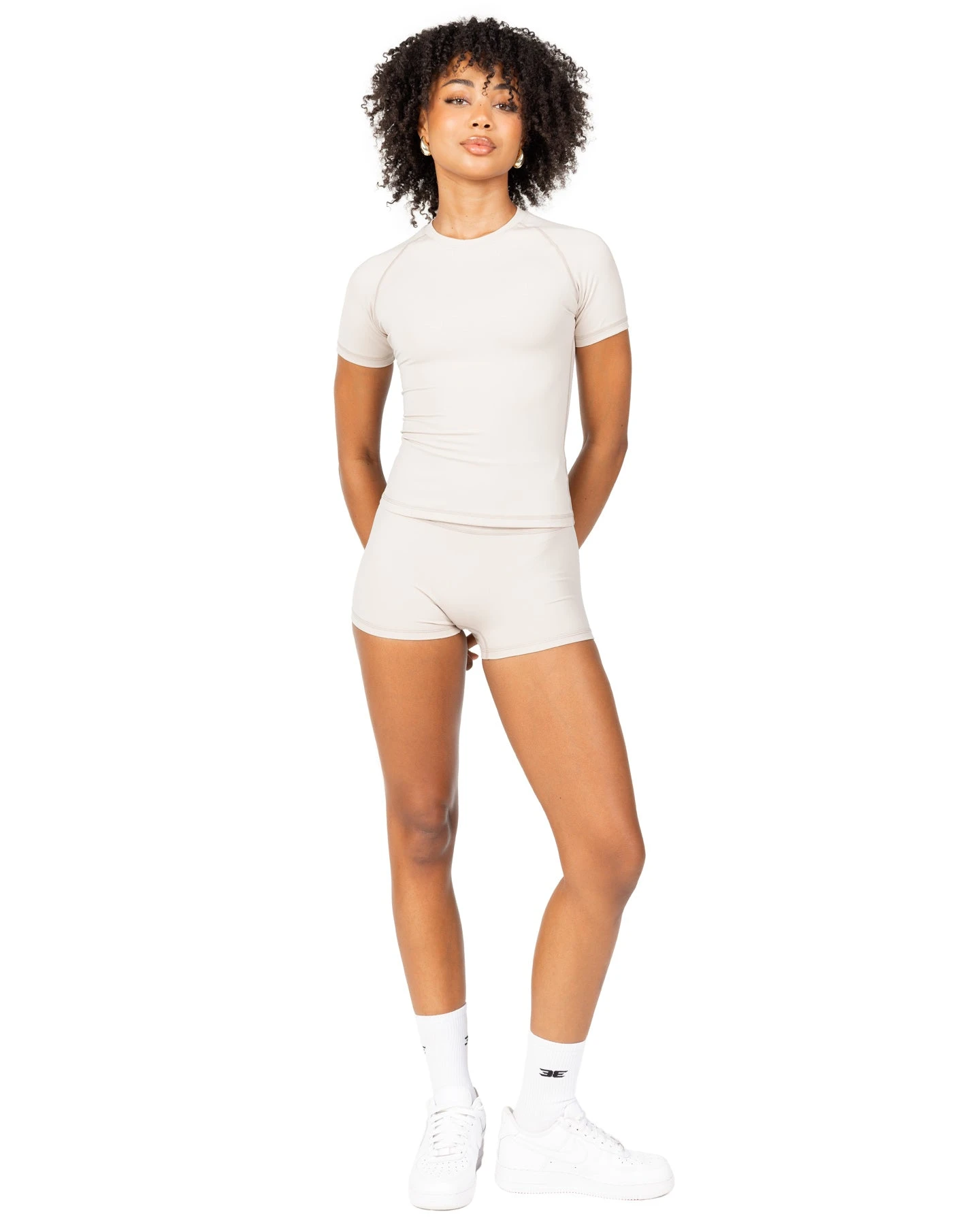 Elite Eleven Aura Tee - Oat Latte 5 Elite Eleven Aura Tee - Oat Latte - Image 3