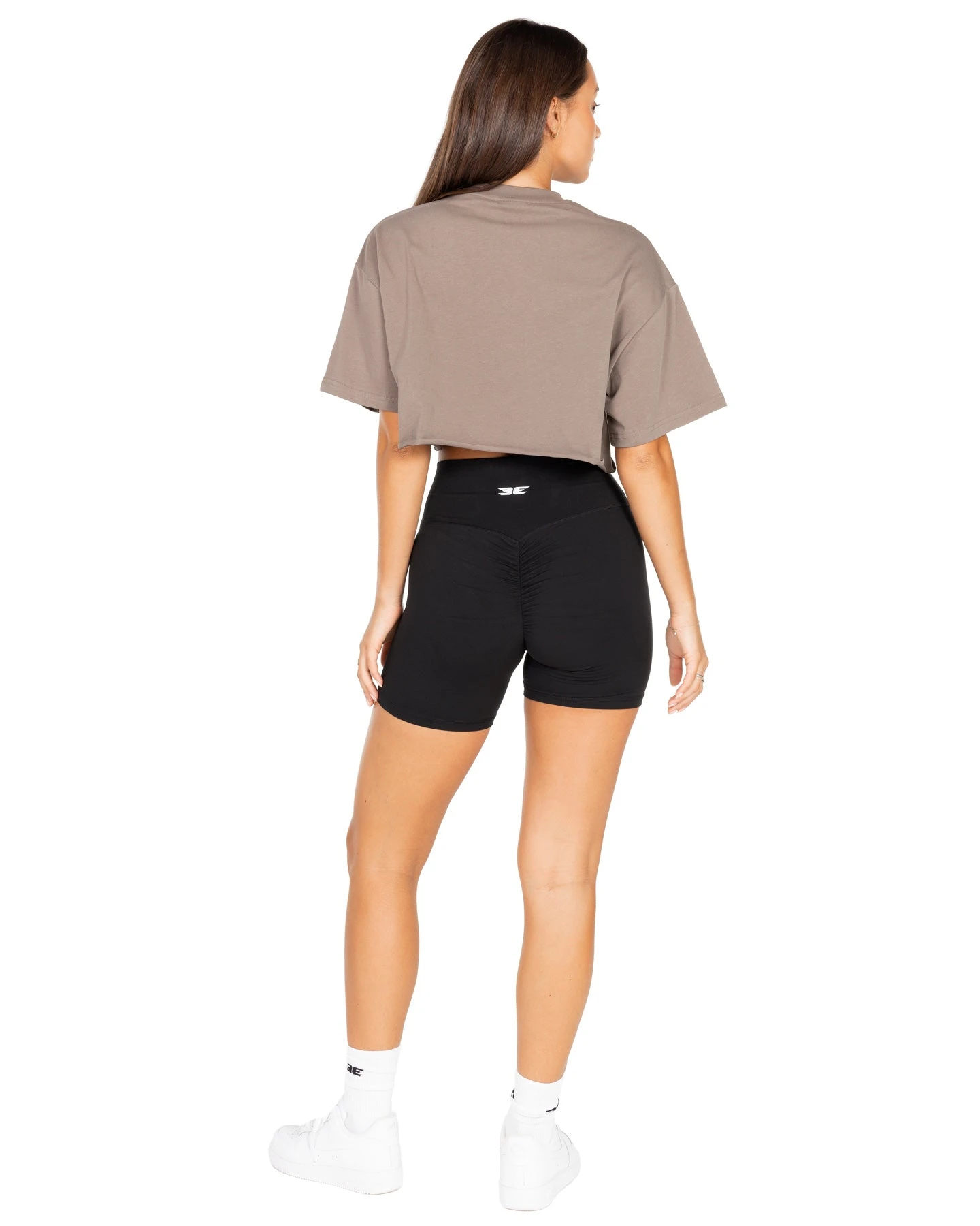 Elite Eleven Women's Classic Cropped Tee - Cement 5 Elite Eleven Women's Classic Cropped Tee - Cement - Image 3