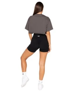 Elite Eleven Women's Classic Cropped Tee - Slate -Elite Eleven ECOMNOV54551