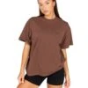 Elite Eleven Women's Classic Tee - Brown 2 Elite Eleven Women's Classic Tee - Brown -Elite Eleven ECOMNOV56085