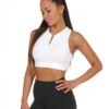 Elite Eleven Accent Zip Bra - White -Elite Eleven EE.WMNS1 113of116 69550b10 93fc 4864 920b ea489d53ec14