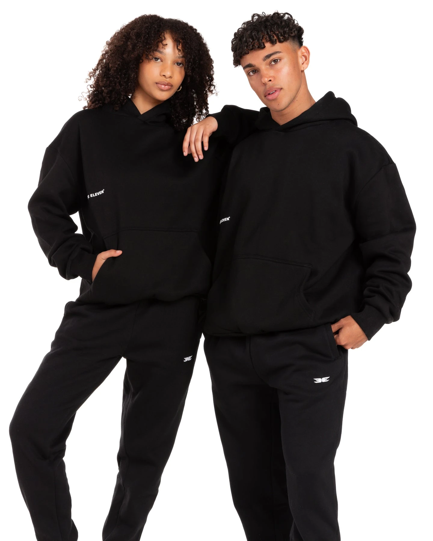 Elite Eleven Offset Hoodie - Black 3 Elite Eleven Offset Hoodie - Black