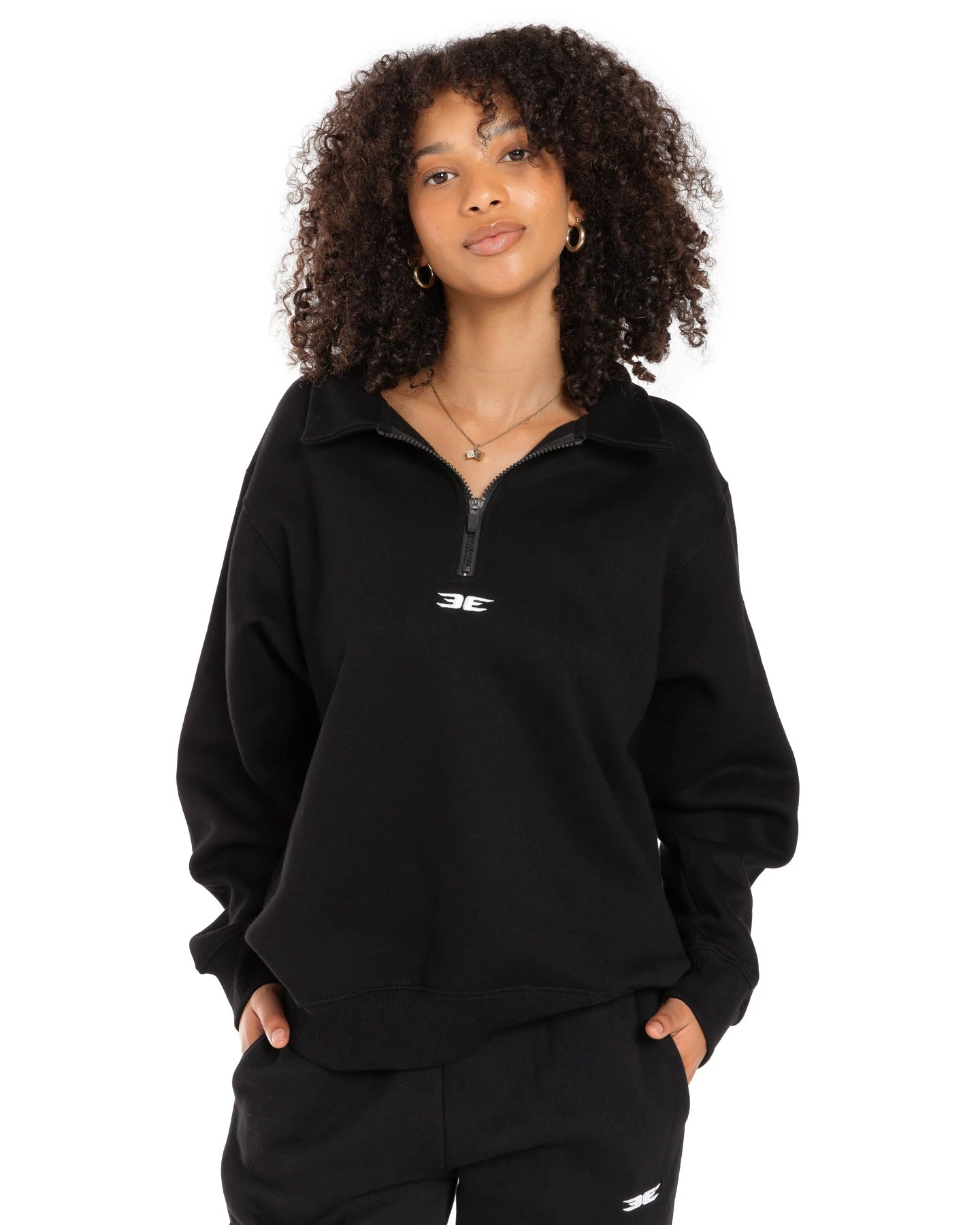 Elite Eleven Classic 1/4 Zip - Black 4 Elite Eleven Classic 1/4 Zip - Black - Image 2