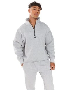 Elite Eleven Classic 1/4 Zip - Grey -Elite Eleven EEAUG2333889