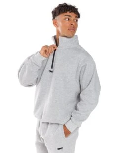 Elite Eleven Classic 1/4 Zip - Grey -Elite Eleven EEAUG2333902