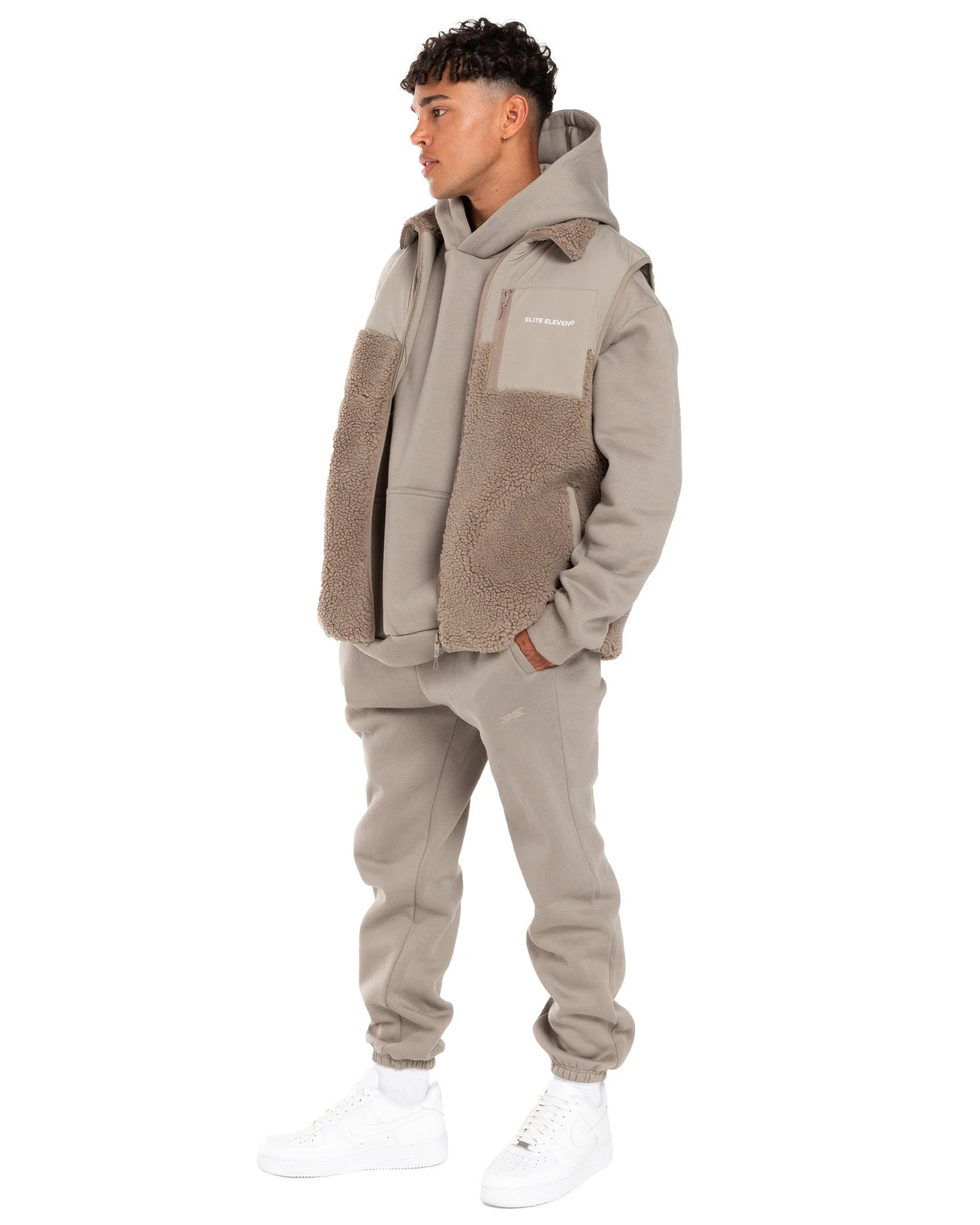 Elite Eleven Registered Teddy Vest - Vintage Khaki 7 Elite Eleven Registered Teddy Vest - Vintage Khaki - Image 5