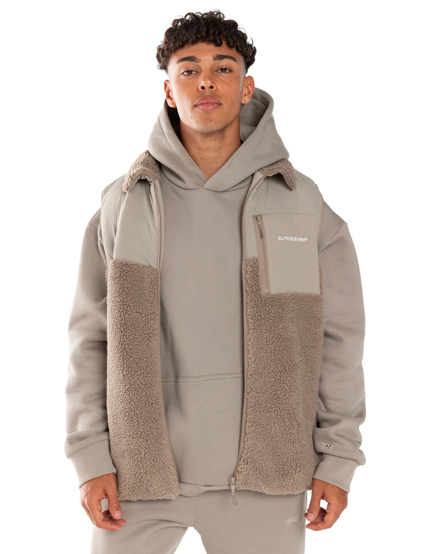 Elite Eleven Registered Teddy Vest - Vintage Khaki 12 Elite Eleven Registered Teddy Vest - Vintage Khaki - Image 10