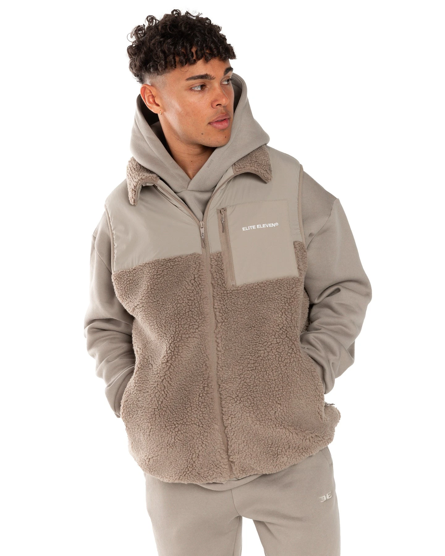 Elite Eleven Registered Teddy Vest - Vintage Khaki 13 Elite Eleven Registered Teddy Vest - Vintage Khaki - Image 11