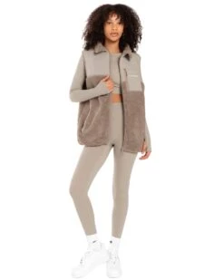 Elite Eleven Registered Teddy Vest - Vintage Khaki 18 Elite Eleven Registered Teddy Vest - Vintage Khaki -Elite Eleven EEAUG2335781