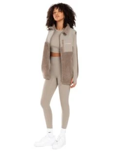 Elite Eleven Registered Teddy Vest - Vintage Khaki 20 Elite Eleven Registered Teddy Vest - Vintage Khaki -Elite Eleven EEAUG2335795