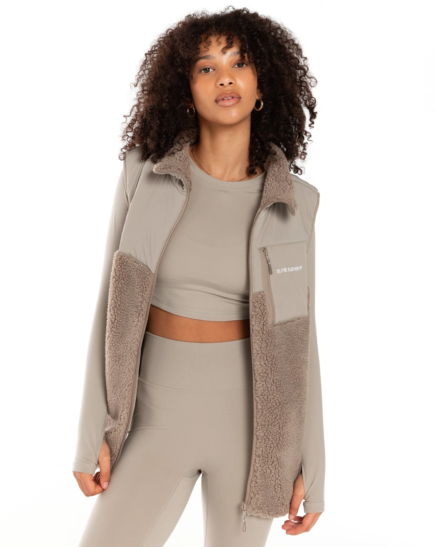 Elite Eleven Registered Teddy Vest - Vintage Khaki 14 Elite Eleven Registered Teddy Vest - Vintage Khaki - Image 12