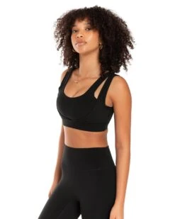 Elite Eleven Dual Strap Bra - Black -Elite Eleven EEAUG2336094