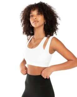 Elite Eleven Dual Strap Bra - White -Elite Eleven EEAUG2336137