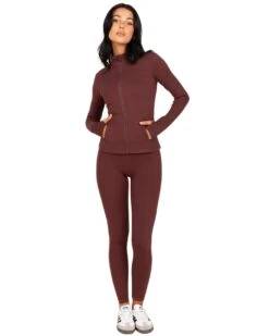 Elite Eleven Aura Jacket - Decadent Chocolate -Elite Eleven EEFC 120