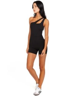 Elite Eleven Asymmetric Unitard - Black -Elite Eleven EEFC 71