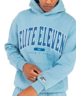 Elite Eleven Track & Field Hoodie - Blue -Elite Eleven EEOCT38373