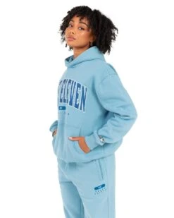 Elite Eleven Track & Field Hoodie - Blue -Elite Eleven EEOCT38425