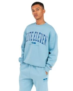 Elite Eleven Track & Field Crewneck - Blue -Elite Eleven EEOCT38462