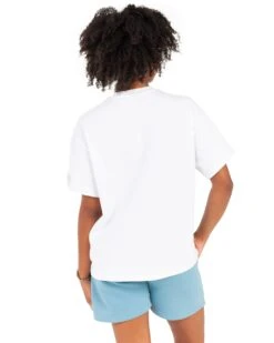Elite Eleven Women's Track & Field Oversized Tee - White -Elite Eleven EEOCT38693