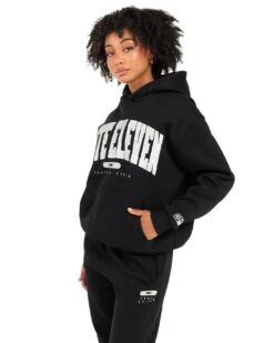 Elite Eleven Track & Field Hoodie - Black -Elite Eleven EEOCT38827