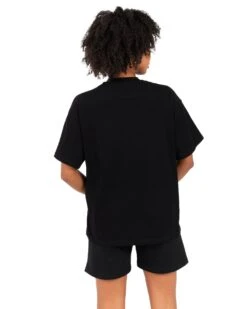 Elite Eleven Women's Track & Field Oversized Tee - Black -Elite Eleven EEOCT39126