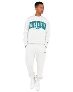 Elite Eleven Track & Field Crewneck - Polar Grey 14 Elite Eleven Track & Field Crewneck - Polar Grey -Elite Eleven EEOCT39274