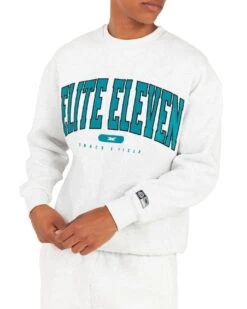 Elite Eleven Track & Field Crewneck - Polar Grey 15 Elite Eleven Track & Field Crewneck - Polar Grey -Elite Eleven EEOCT39308