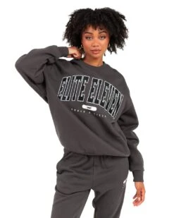 Elite Eleven Track & Field Crewneck - Slate -Elite Eleven EEOCT39769
