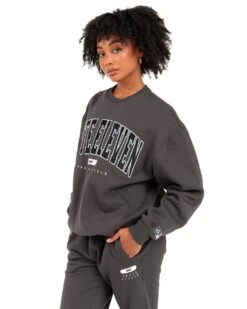Elite Eleven Track & Field Crewneck - Slate -Elite Eleven EEOCT39778