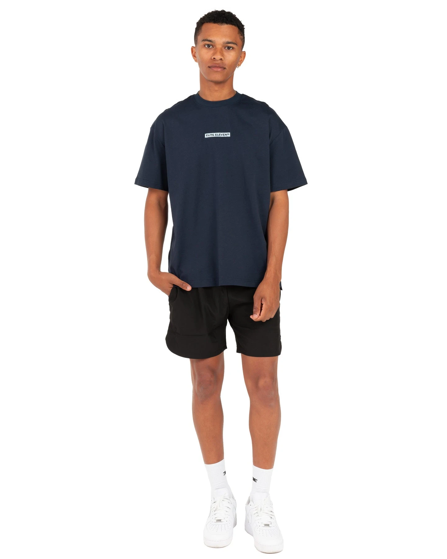 Elite Eleven Box Registered Tee - Navy 6 Elite Eleven Box Registered Tee - Navy - Image 4