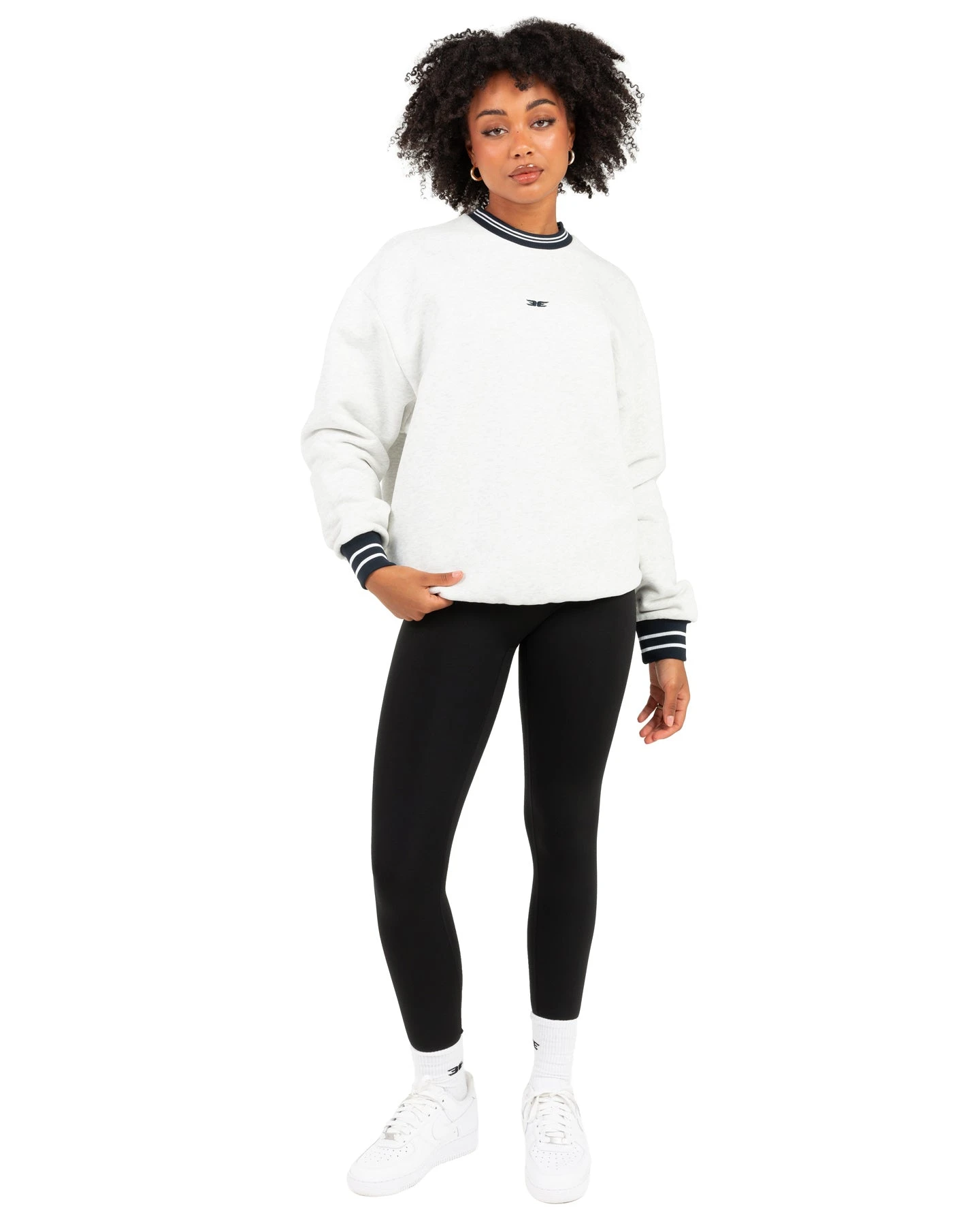 Elite Eleven Alpine Heavyweight Crewneck - Polar Grey 6 Elite Eleven Alpine Heavyweight Crewneck - Polar Grey - Image 4