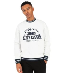 Elite Eleven Cross Country Crewneck - Polar Grey -Elite Eleven EEOCT41405