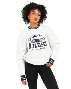 Elite Eleven Cross Country Crewneck - Polar Grey -Elite Eleven EEOCT41450