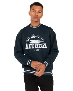 Elite Eleven Cross Country Crewneck - Navy -Elite Eleven EEOCT41561