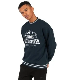 Elite Eleven Cross Country Crewneck - Navy -Elite Eleven EEOCT41566