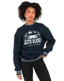 Elite Eleven Cross Country Crewneck - Navy -Elite Eleven EEOCT41605