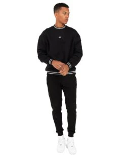 Elite Eleven Alpine Heavyweight Crewneck - Black -Elite Eleven EEOCT41620