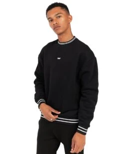 Elite Eleven Alpine Heavyweight Crewneck - Black -Elite Eleven EEOCT41651