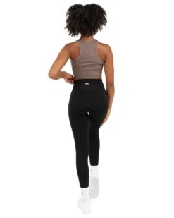 Elite Eleven Cropped Ribbed Singlet - Brown 7 Elite Eleven Cropped Ribbed Singlet - Brown -Elite Eleven EEOCT41884